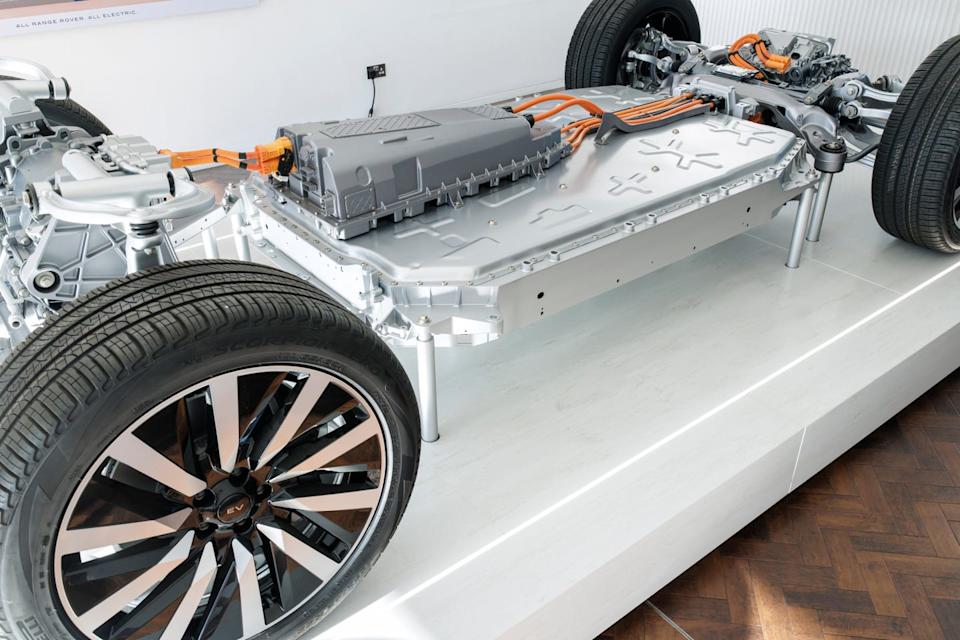 range rover ev prototype
