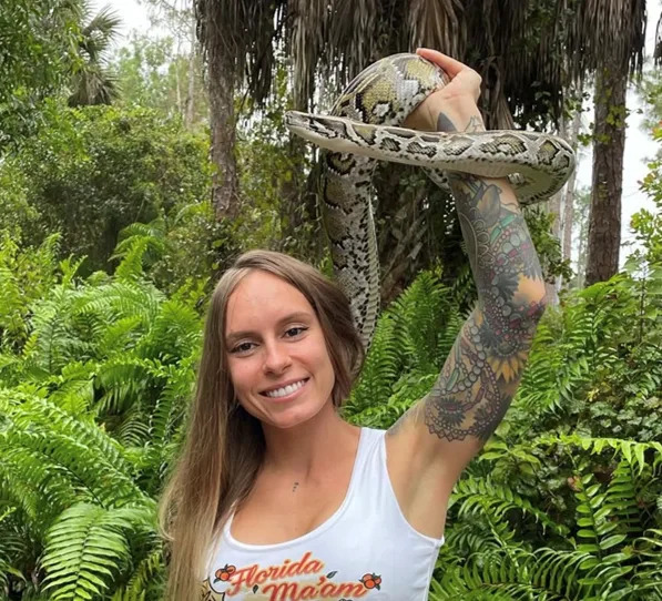 'A long 10 days': Florida Python Challenge winner captured 60 snakes and $10k. How she did it