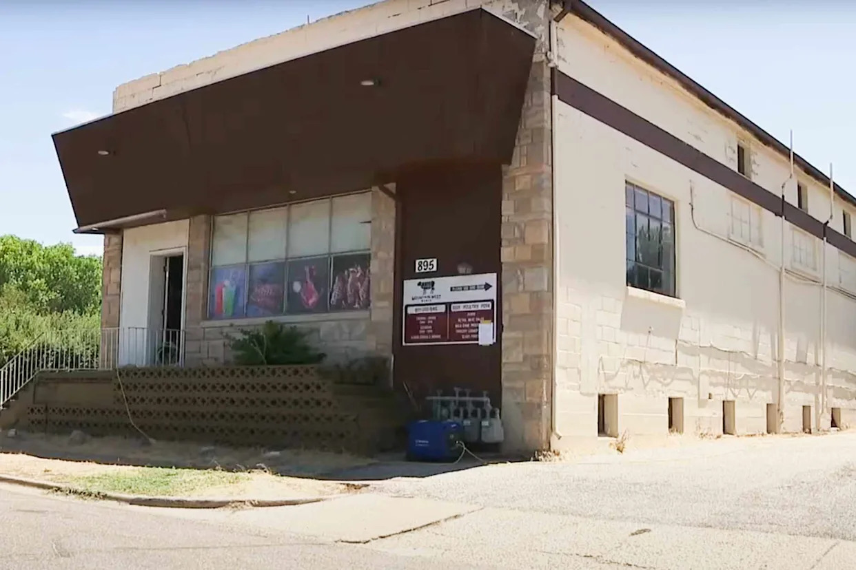 FOX 13 News Utah/Youtube The abandoned meat shop in Ogden.