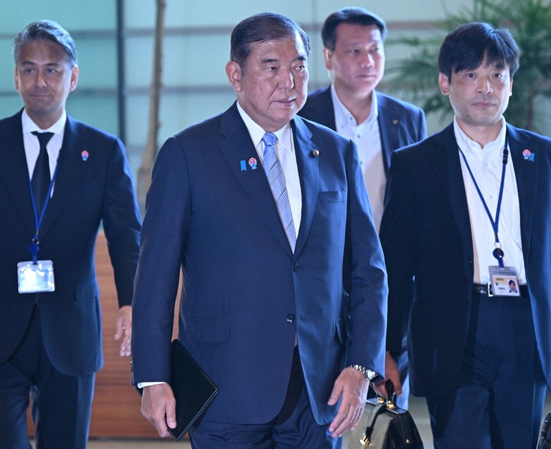 石破首相「真摯にご意見拝聴したい」　自民両院議員総会冒頭で