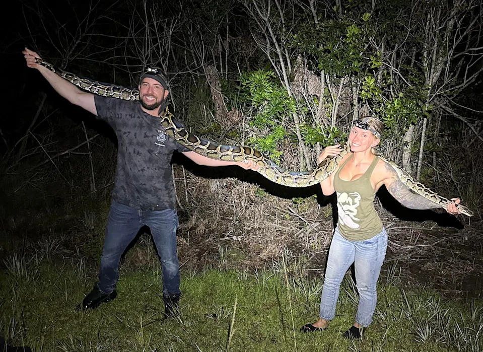 Who is Taylor Stanberry? Meet the first woman to win Florida Python Challenge