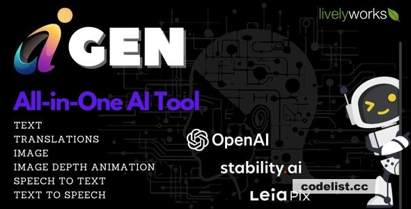 AiGen v1.1.5 - All-in-One AI Generation Tool - Artificial Intelligence 