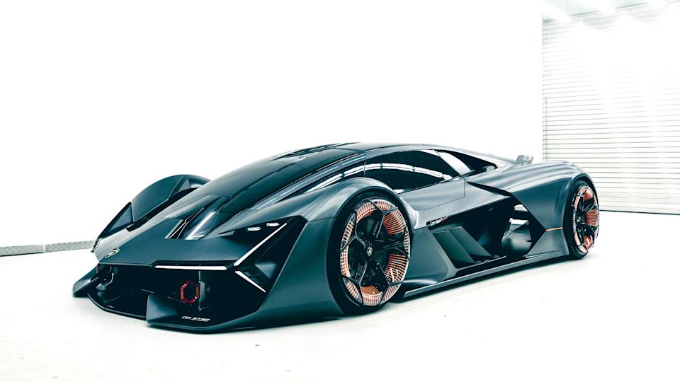 The 2017 Lamborghini Terzo Millennio, developed alongside MIT.