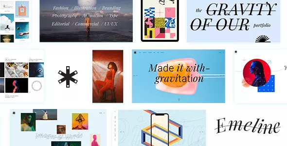 Emeline - Creative Agency Elementor Theme v1.0.1