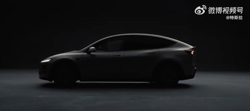 Tesla teases a new Model Y L variant is 'coming soon' in a video posted to Chinese social media