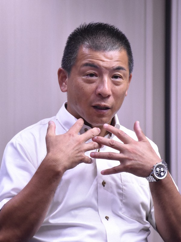 警視庁捜査1課の荒川秀樹警部＝東京都千代田区の警視庁本部で2025年7月24日午後4時13分、朝比奈由佳撮影