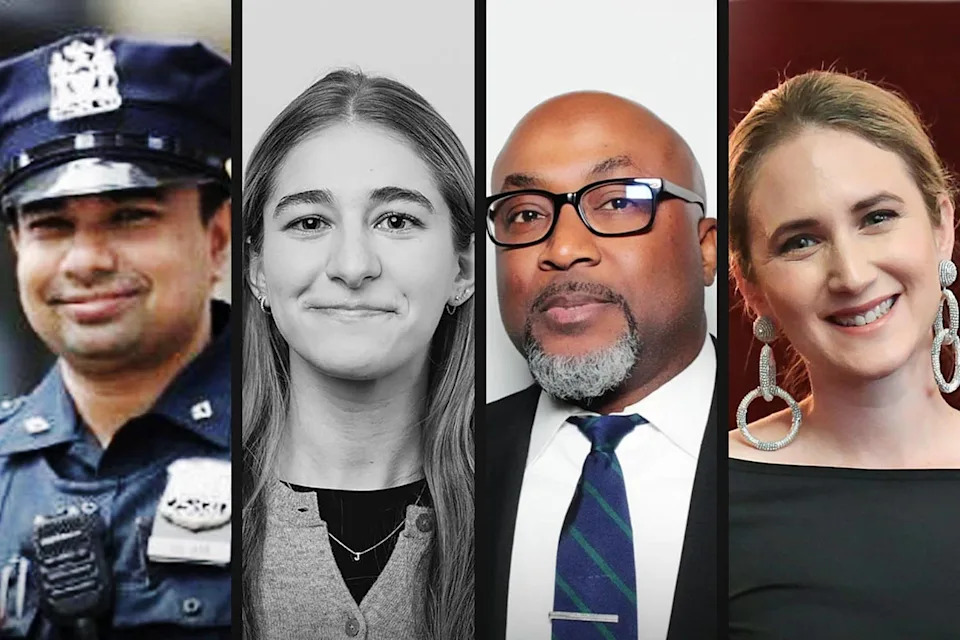 New York shooting victims Didarul Ismal, Julia Hyman, Aland Etienne and Wesley LePatner.