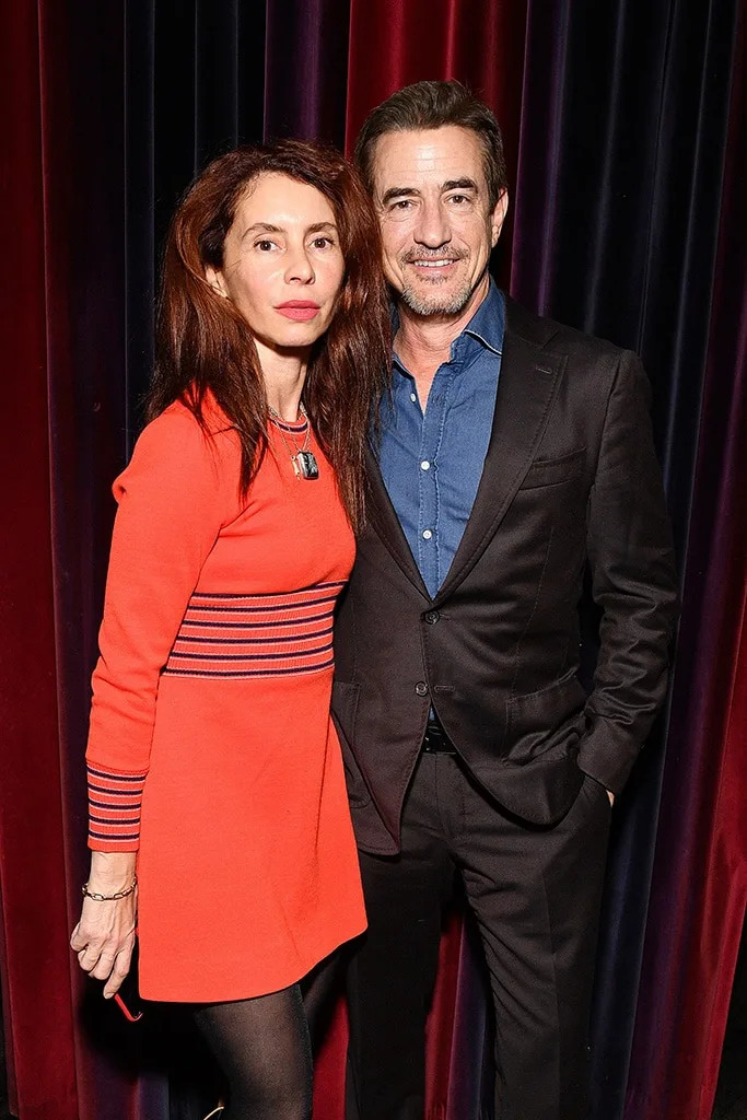 <p>Dermot Mulroney & Prima Apollinaare</p>