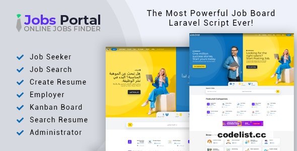 Jobs Portal v4.1 - Job Board Laravel Script