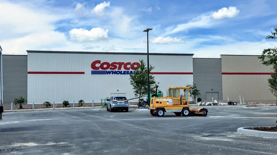 A new Costco can be seen under construction in The Villages on June 14, 2025.
