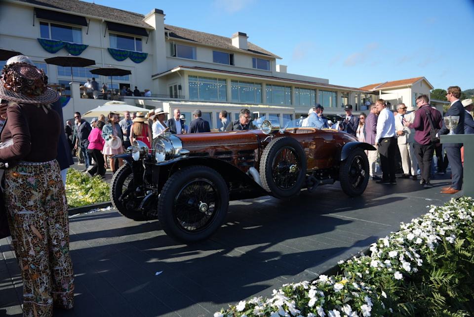 1924 hispano suiza tulipwood torpedo winner of 2025 pebble beach concours delegance