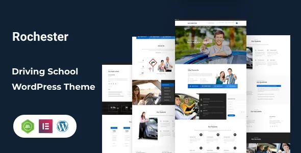 Rochester - Driving School WordPress Theme v2.1