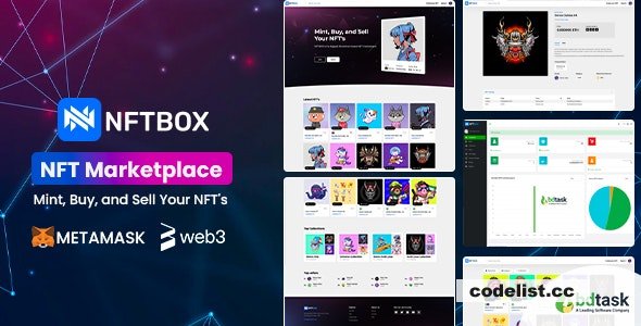 NFTBOX v1.3 - NFT Marketplace Script - nulled