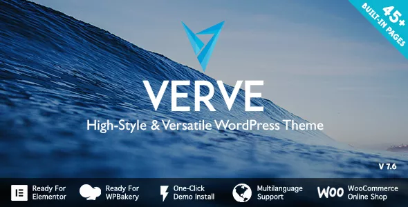 Verve - High-Style WordPress Theme v7.6