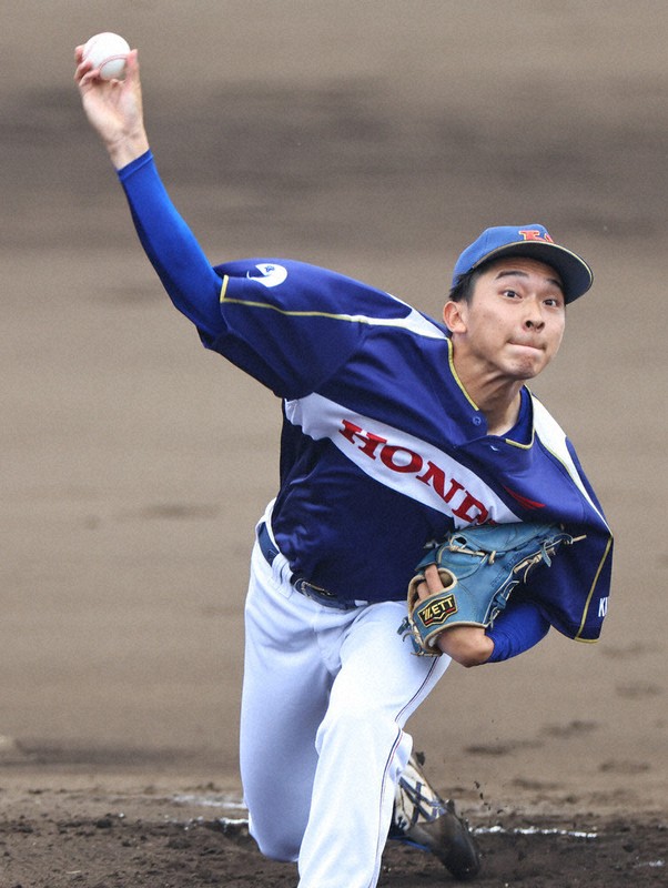 Honda熊本・寺沢投手　伸び盛りの右腕躍動　都市対抗野球