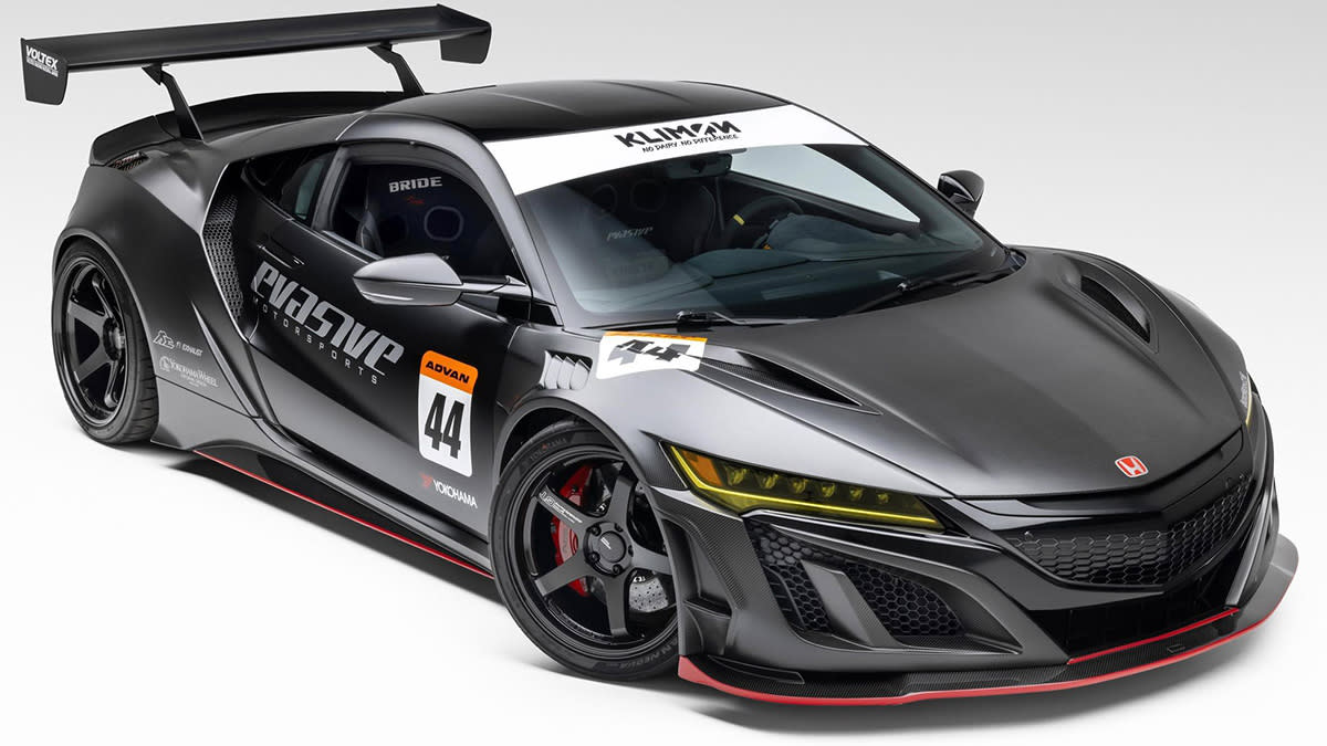 The Racing Modified 2017 Acura NSX in Photos