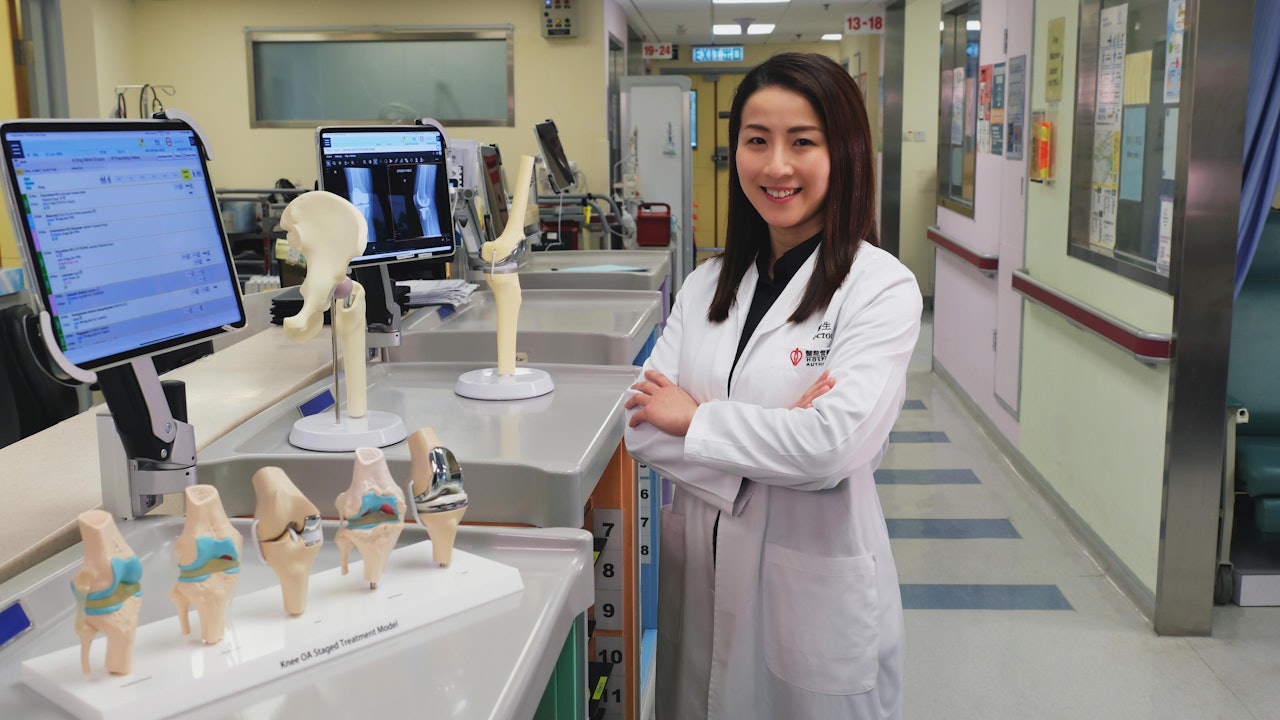 小時男仔頭愛木工　那打素醫院女醫生日本學師引進新關節置換手術