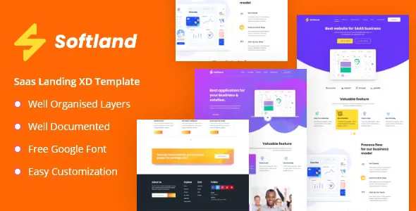 Softland - Saas & Software Landing Page Template v1.1