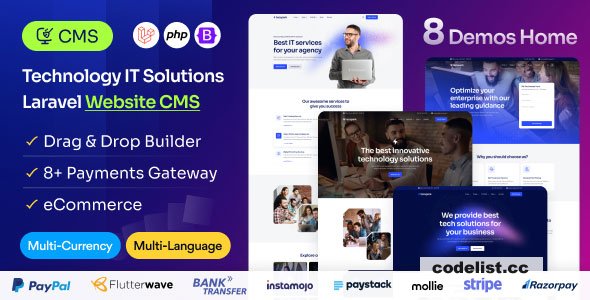 Optech - IT Service and Business Consulting Laravel Script - 16 April 2025