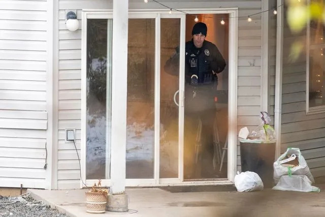Zach Wilkinson/Moscow-Pullman Daily News/ap Police at 1122 King Road on the day of the murders