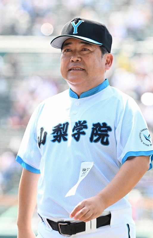 山梨学院・吉田監督「化け物。プロレス団体からも声が」　夏の甲子園