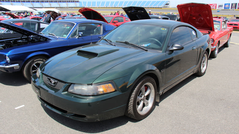 Green SN95 Mustang Bullitt