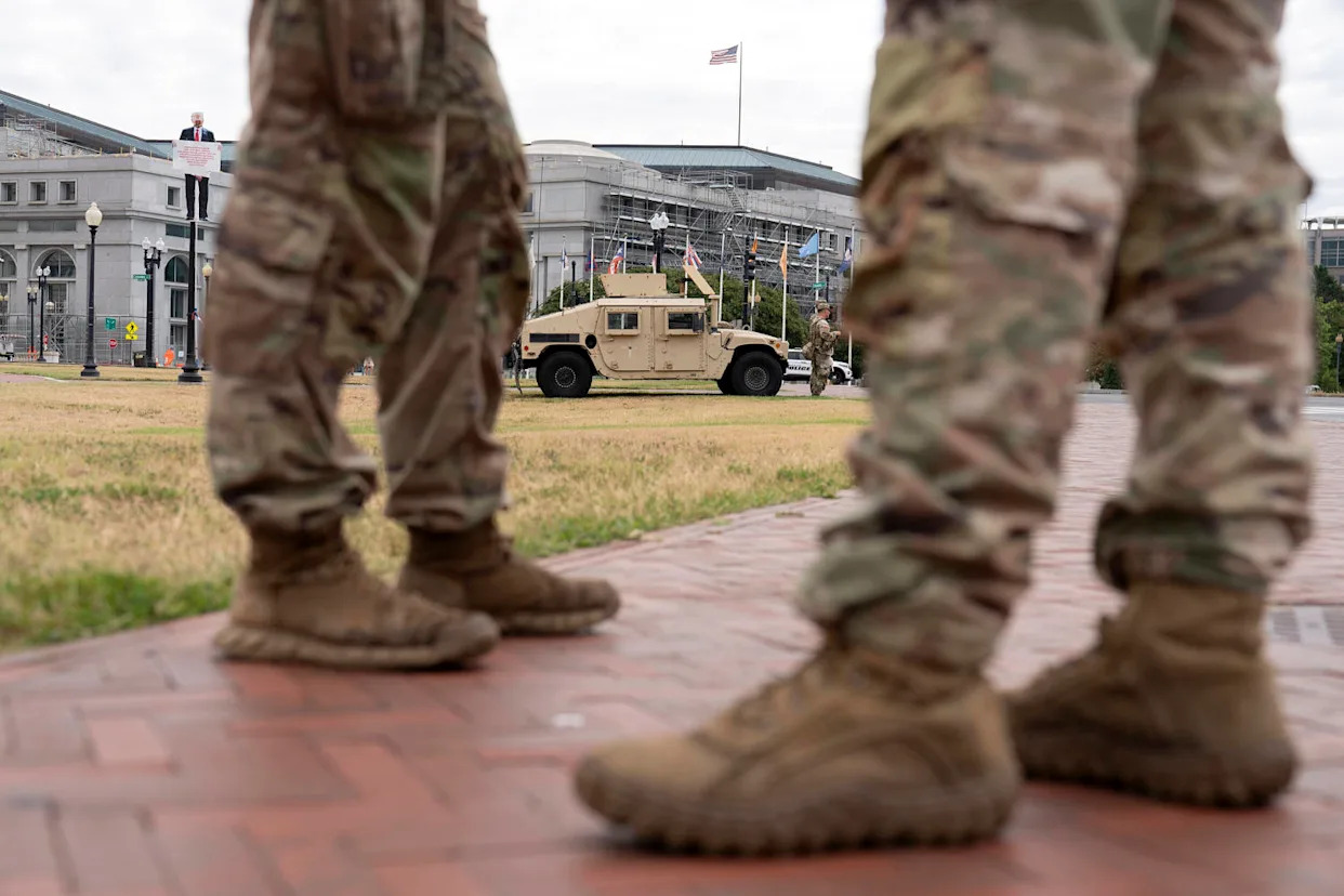 National Guard troops in D.C. to begin carrying firearms