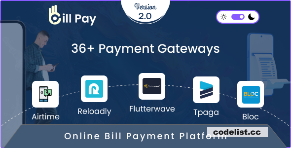BillPay v2.0 - Topup, Recharge and Utility Bill Payment Solution