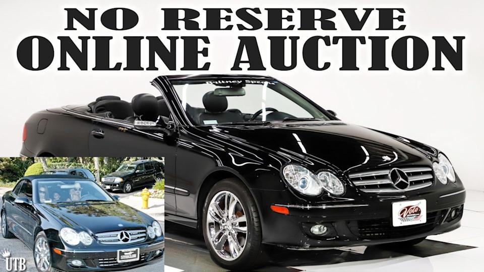 Britney Spears’ Famous Mercedes CLK 350 Is Headed To Auction
