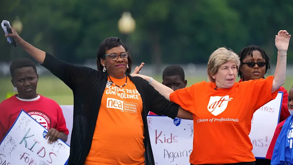 Nation’s 2 largest teachers unions funneled nearly $50M to left-wing groups, watchdog report says