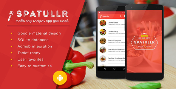 Spatullr v3.0.3 - Recipes App for Android Spatullr v3.0.3 - Recipes App for Android