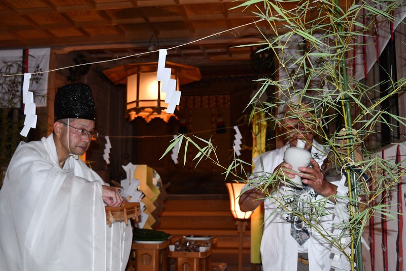 コメどころ山形・酒田の神社で82年ぶり雨乞い神事　7月の少雨で
