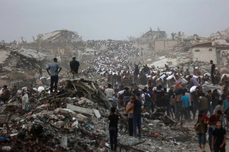 The WHO says airstrikes and a lack of medical supplies, food, water and fuel have 'virtually depleted' Gaza's health system (Omar AL-QATTAA)