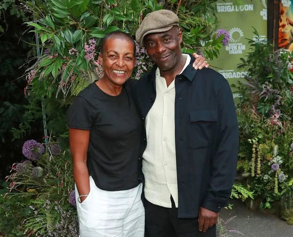 Dave Benett/Getty Adjoa Andoh and Paterson Joseph