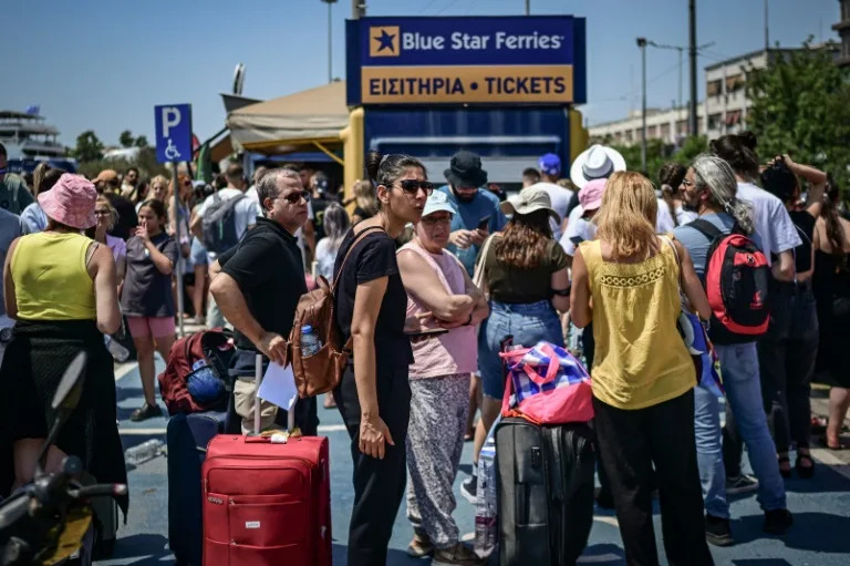Two tourists die at sea in Greece amid gale-force winds
