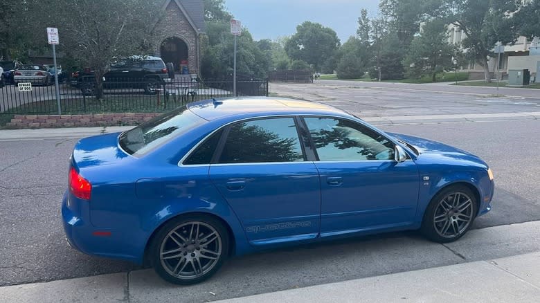 2008 Audi S4 Quattro passenger side image