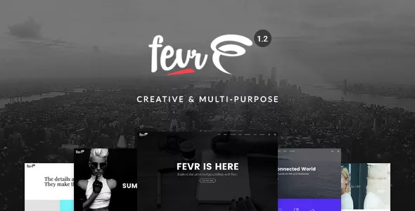Fevr - Creative Multipurpose WordPress Theme v1.3.0.1