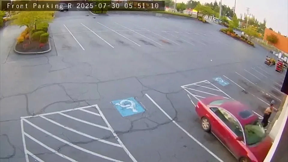 Botched DIY tow results in runaway car crash in Washington
