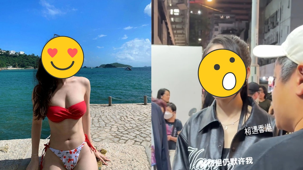 新晉音樂女神街頭被捕獲生圖流出　臉上零瑕疵白到反光勁完美