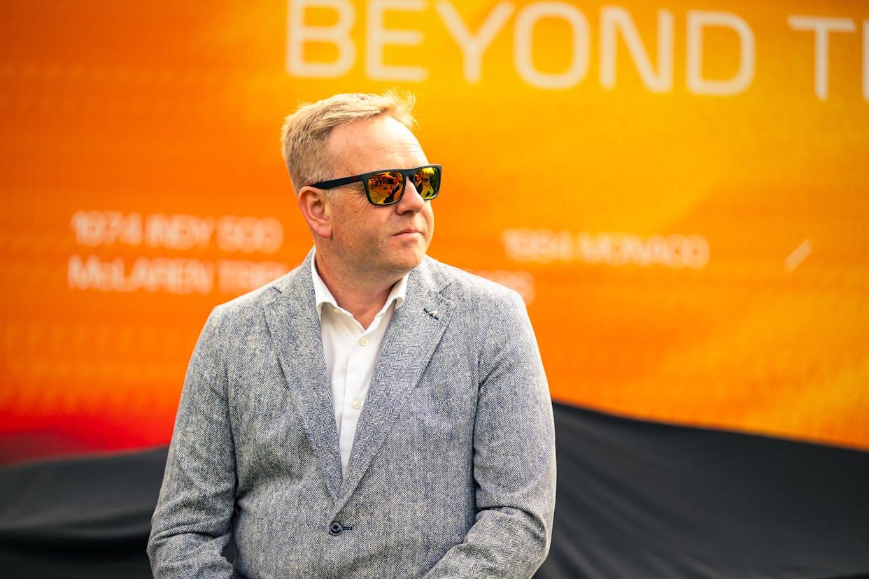 McLaren's New CEO Nick Collins Says Design Is an Increasing Priority, and the V-8 Is Sticking Around