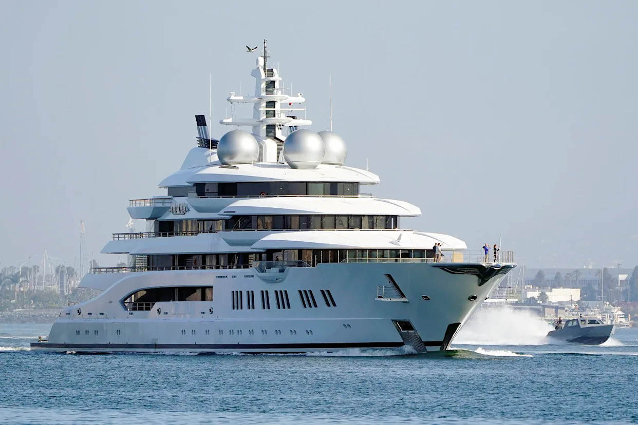 Super bargain? U.S. auctioning off Russian oligarch's $325 million superyacht