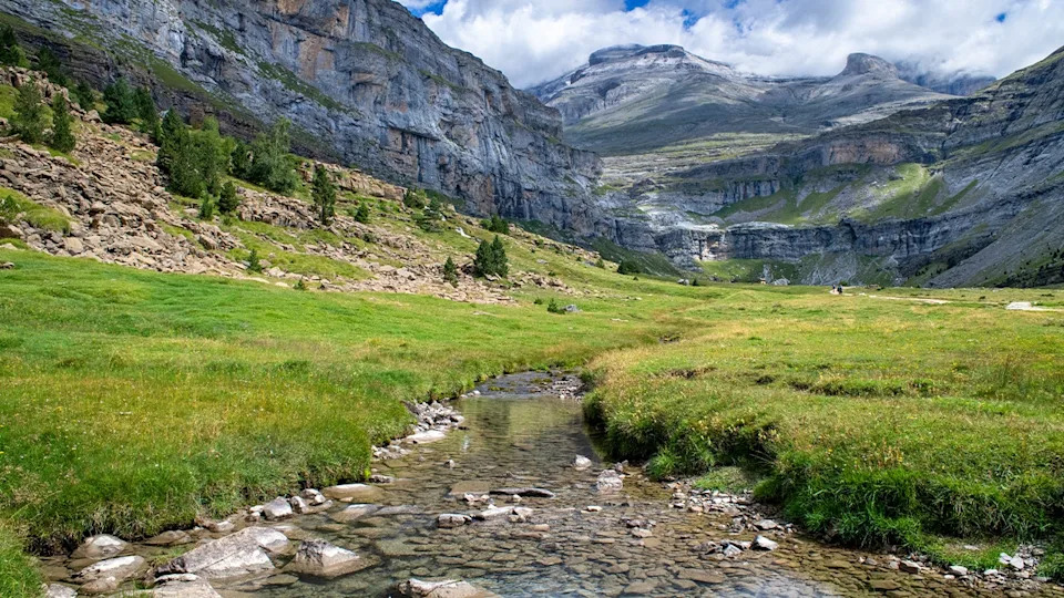 Ordesa y Monte Perdido National Park in spain