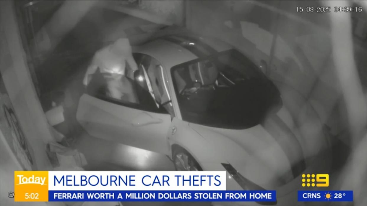 While You Were Sleeping: Single Thief Steals Four Cars