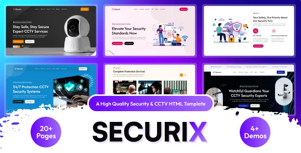 Securix - Security Service & CCTV Camera System HTML Template v1.0