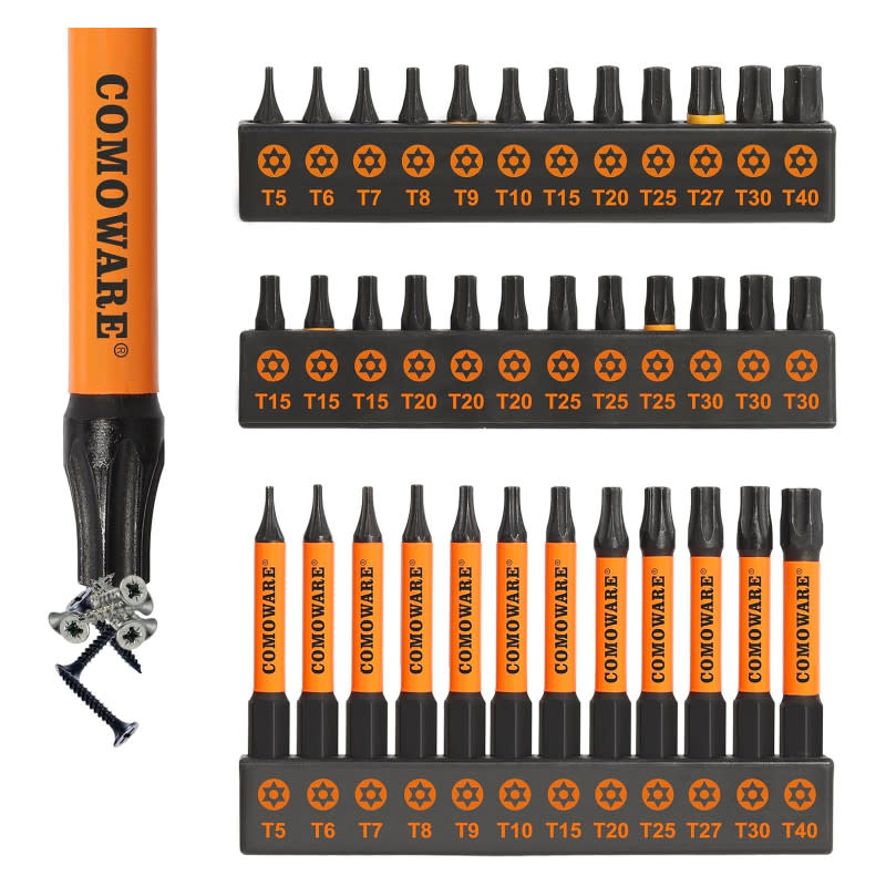Amazon Has a ‘Very Handy’ 36-Piece Torx Bit Set on Sale for Just $7