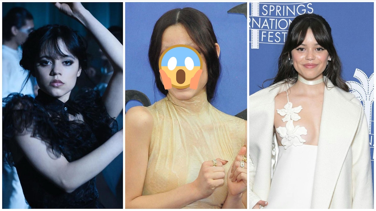《星期三》22歲主角Jenna Ortega疑整容　女大十八變成巫婆樣？
