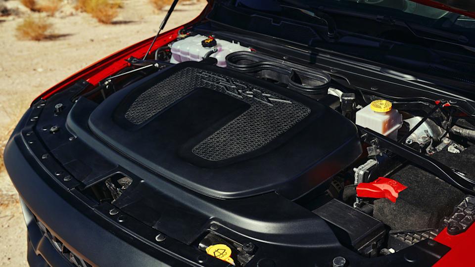 2021 Ram 1500 TRX under hood air box