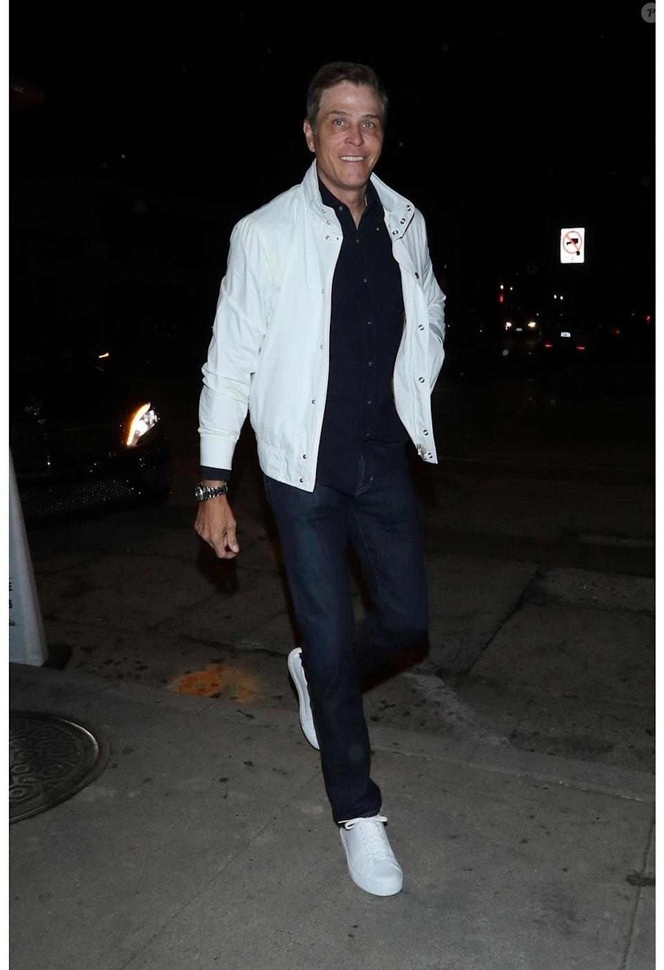 Patrick Whitesell est allé dîner au restaurant Craig's à West Hollywood, le 11 mai 2019. Backgrid USA / Bestimage