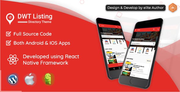 DWT Listing v2.0.9 - Directory & Listing React Native App
