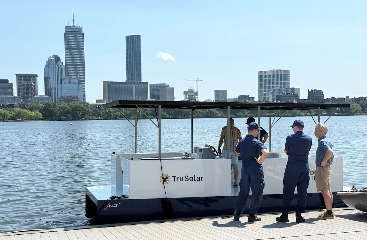 Meet the Massachusetts-made boat that never needs gassing up